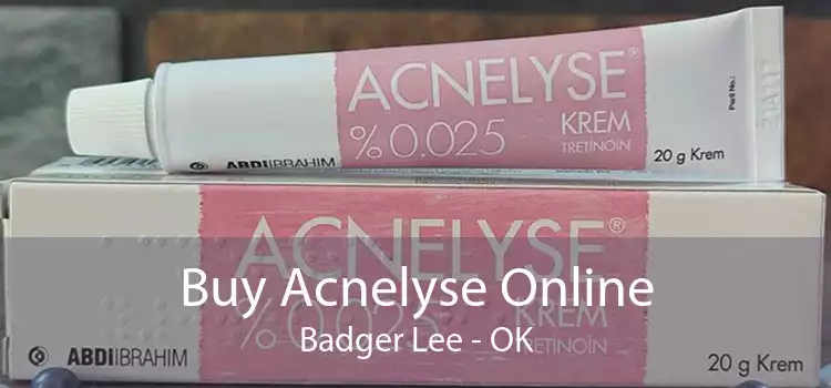 Buy Acnelyse Online Badger Lee - OK